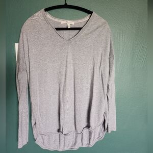 VS Long Sleeve V Neck Oversized Sweater